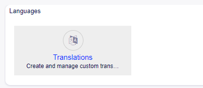 Widget Languages