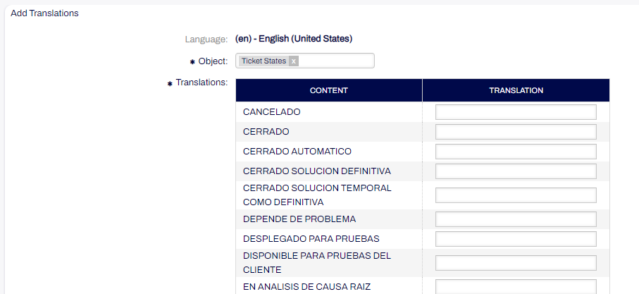 Fields for translation - Ticket States