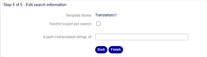 Search information.