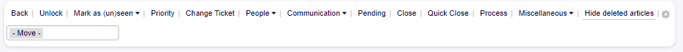 Button Hide deleted articles.